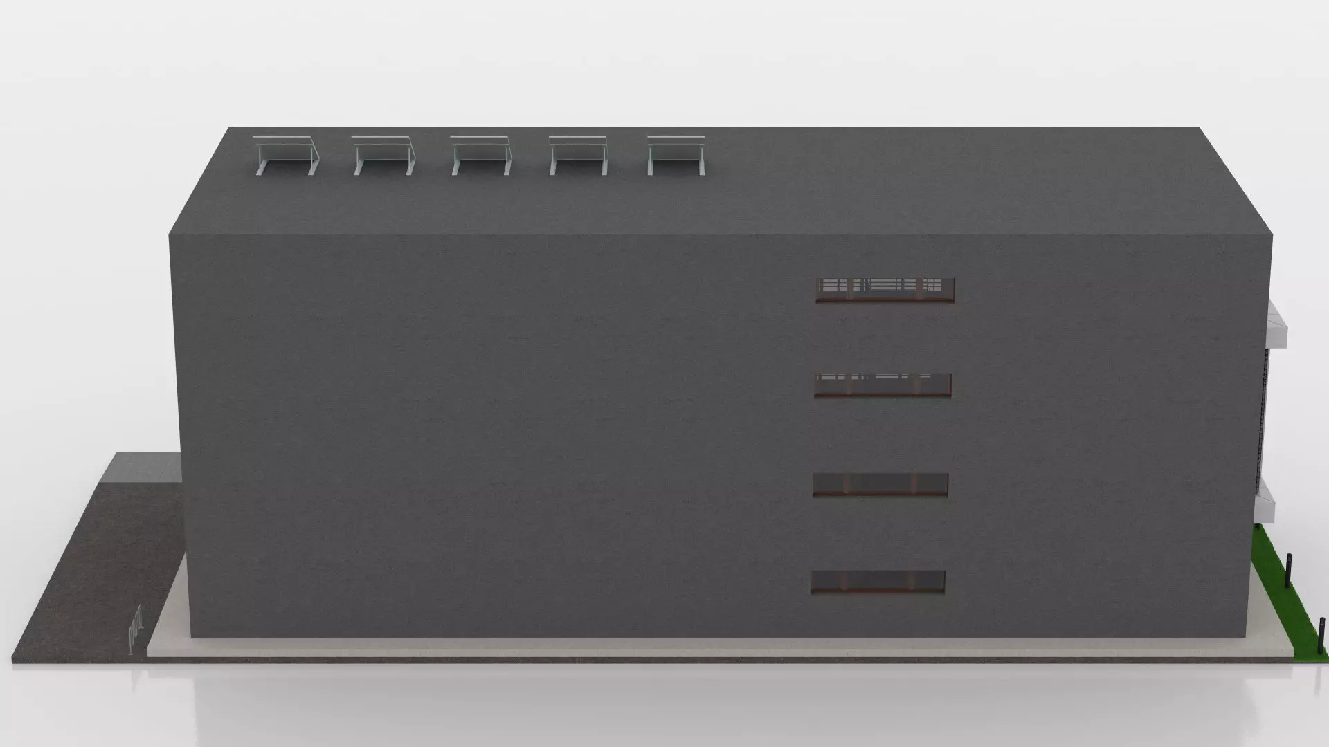 Office Building  3D model_13