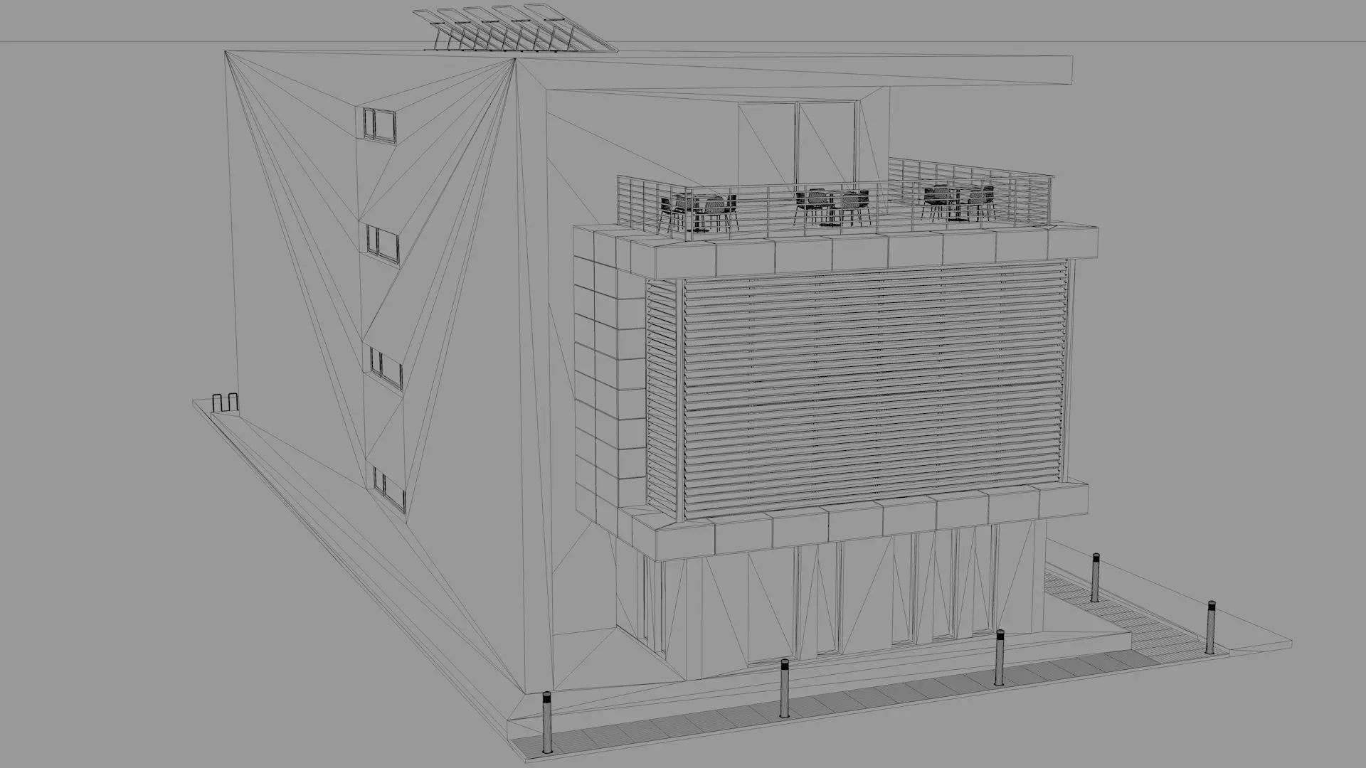 Office Building  3D model_17