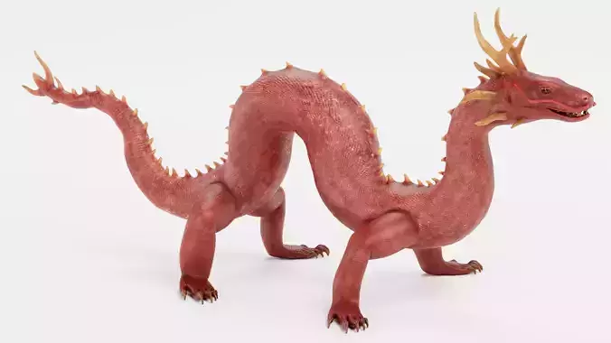 -Chinese Dragon - Realistic-