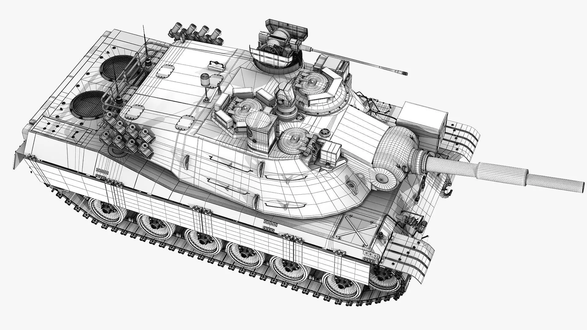 MBT-70 3d model KPZ-70 3D model_11