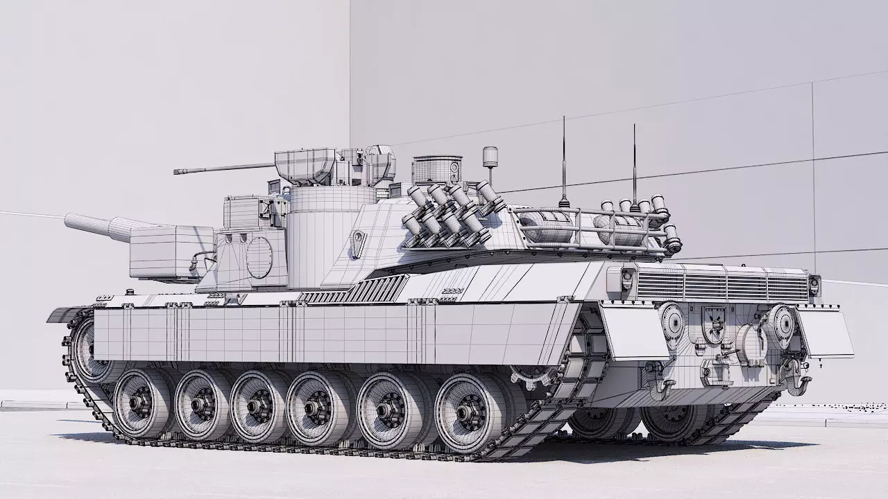 MBT-70 3d model KPZ-70 3D model_39