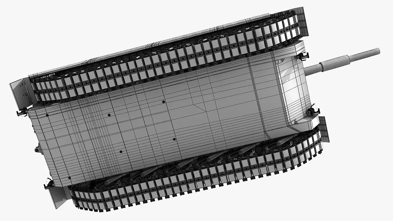 MBT-70 3d model KPZ-70 3D model_16