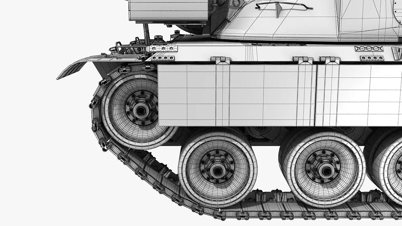 MBT-70 3d model KPZ-70 3D model_38