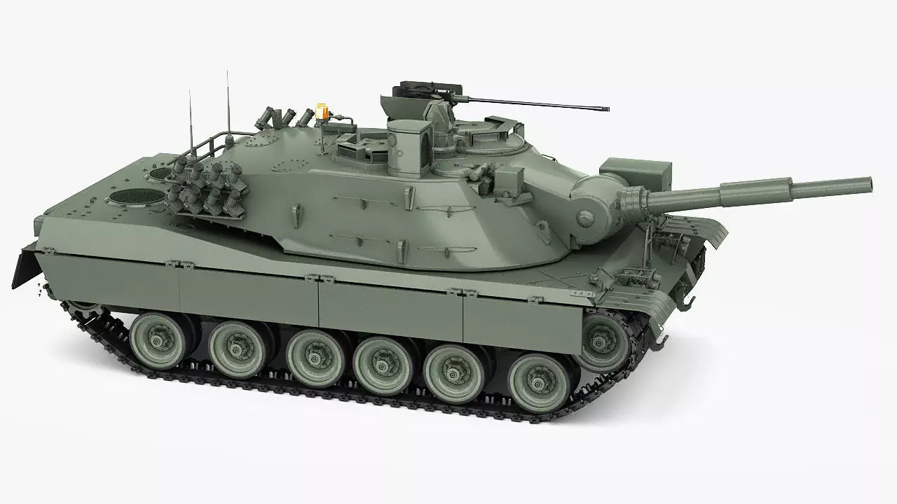 MBT-70 3d model KPZ-70 3D model_9