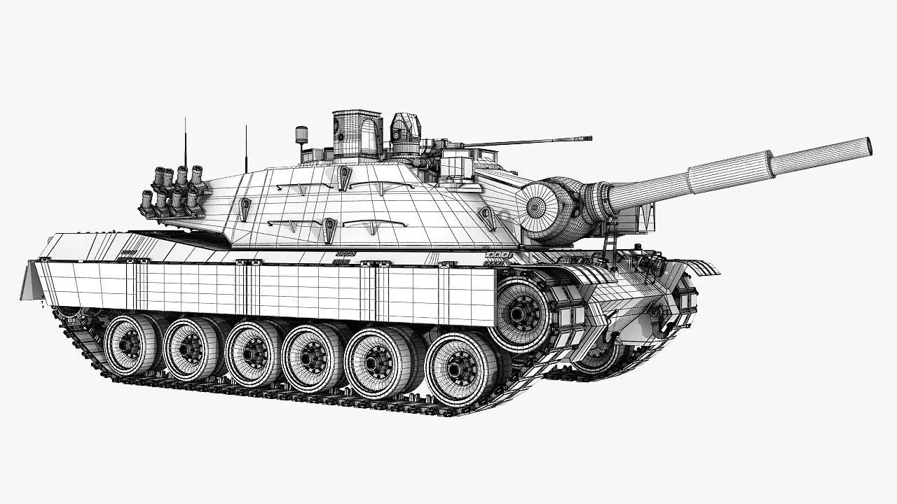 MBT-70 3d model KPZ-70 3D model_15