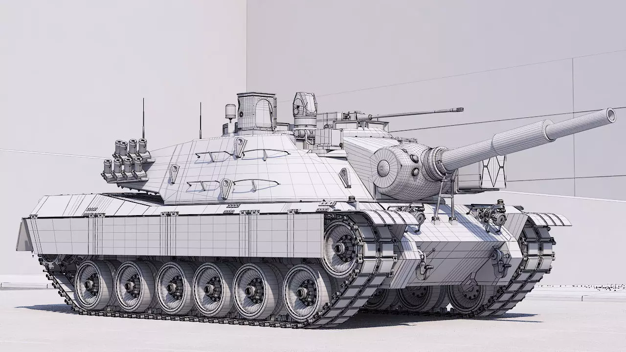 MBT-70 3d model KPZ-70 3D model_40