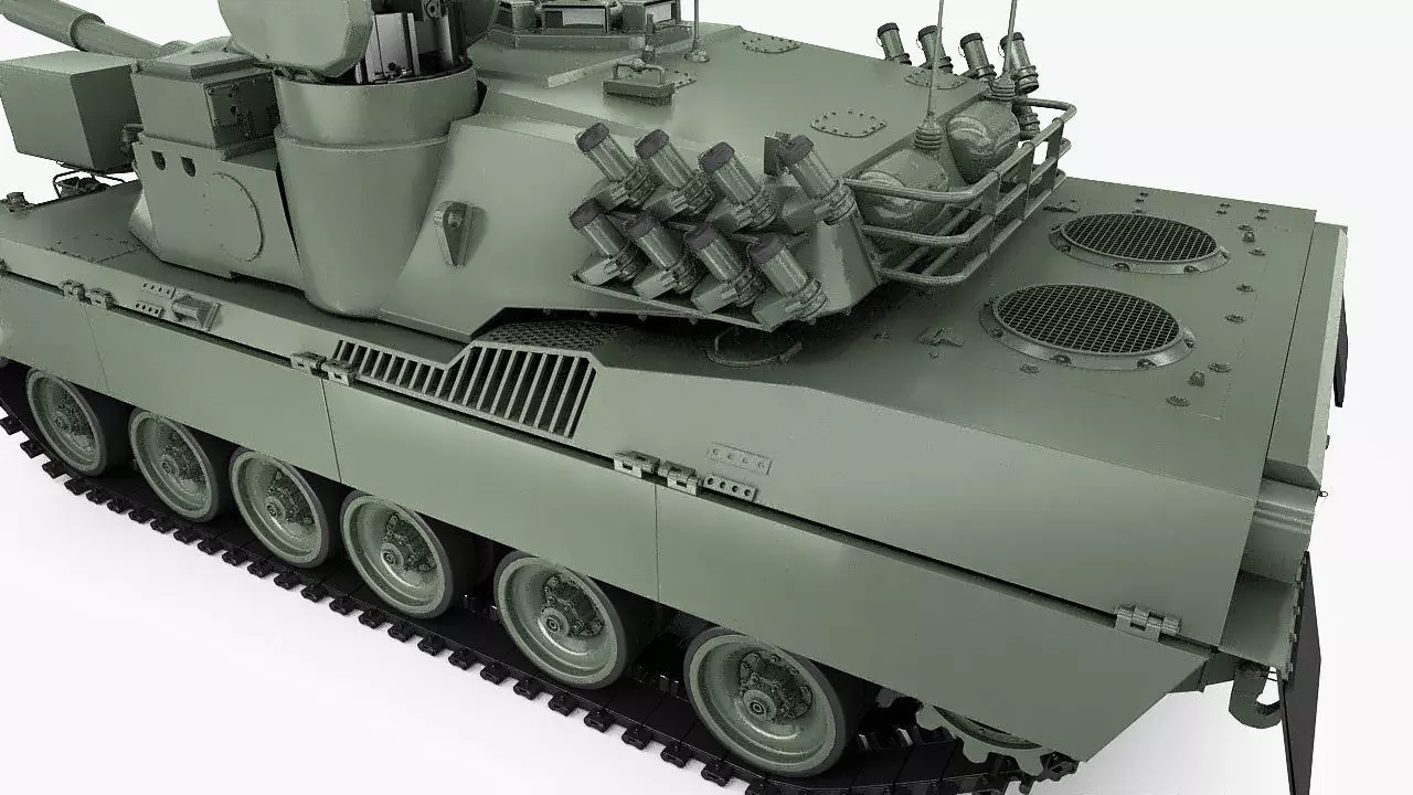 MBT-70 3d model KPZ-70 3D model_22