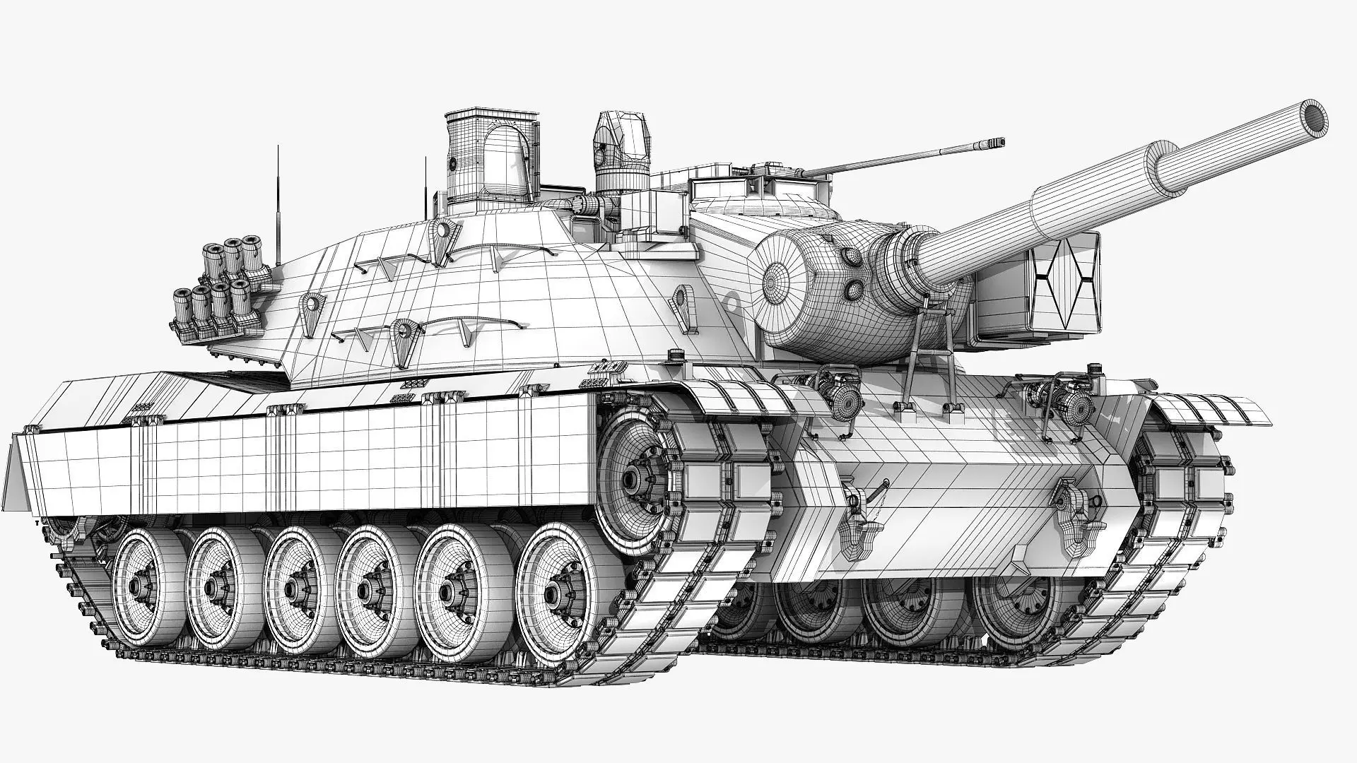 MBT-70 3d model KPZ-70 3D model_5