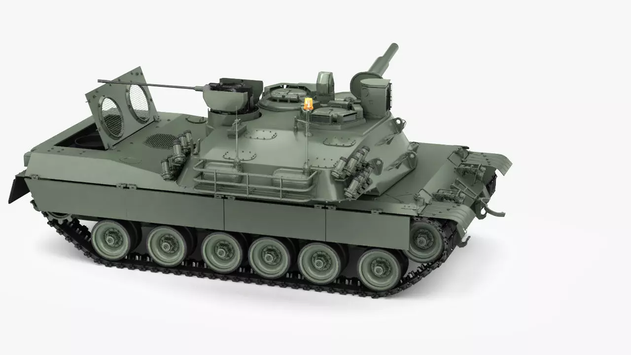 MBT-70 3d model KPZ-70 3D model_8