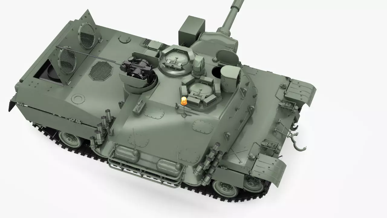 MBT-70 3d model KPZ-70 3D model_10