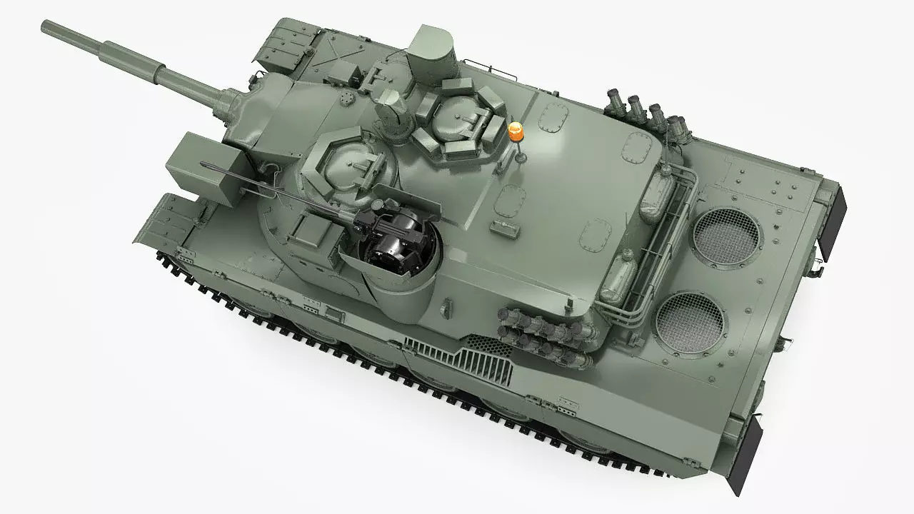 MBT-70 3d model KPZ-70 3D model_18