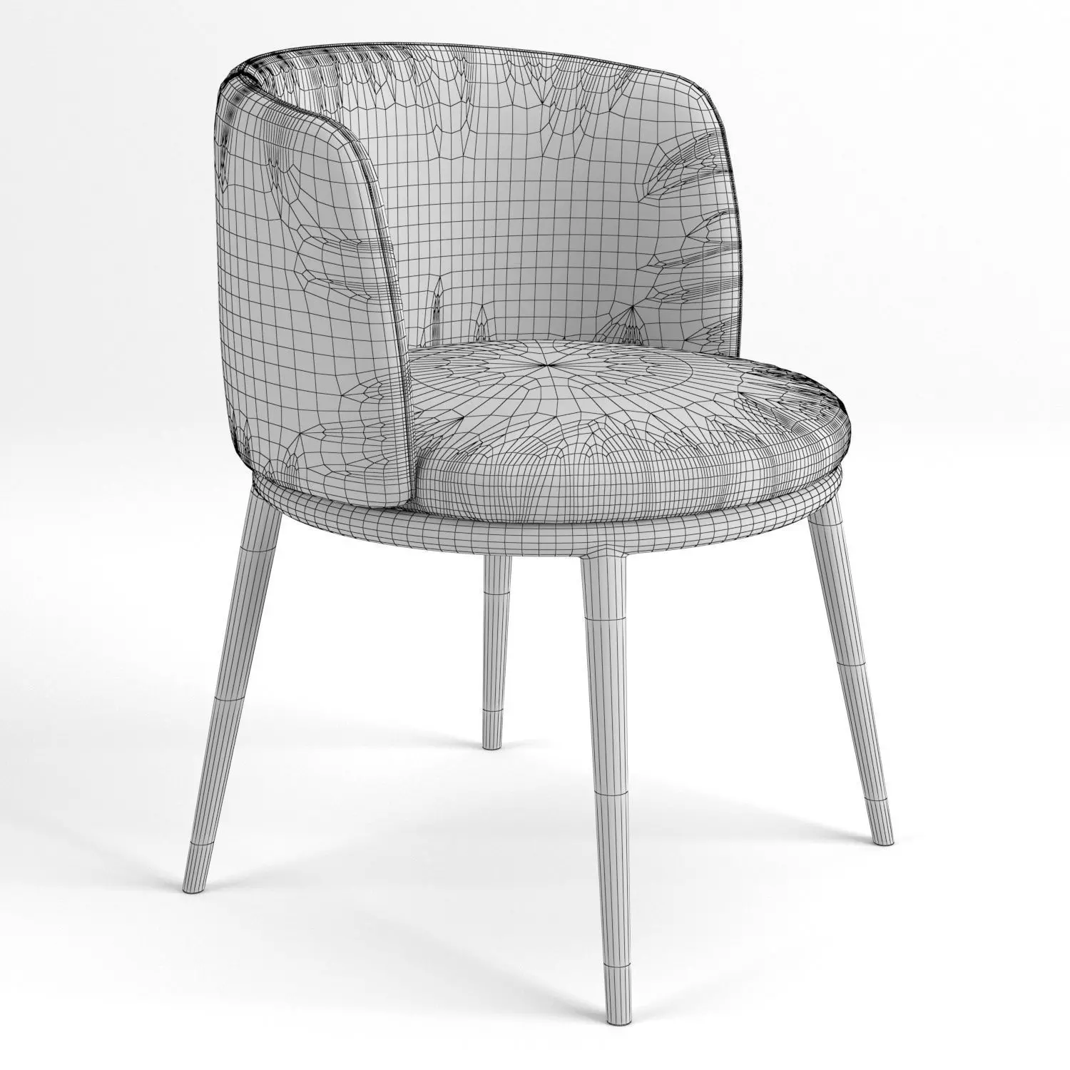 Filmore chairs 3D model_4