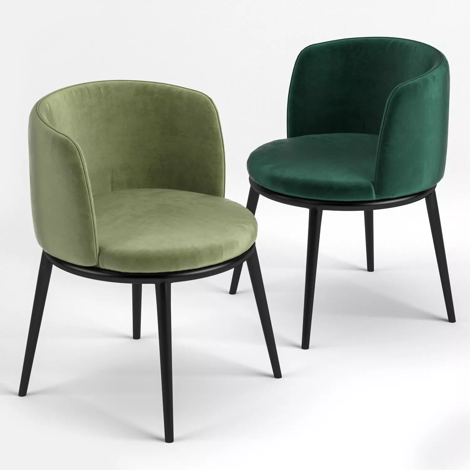 Filmore chairs 3D model_1