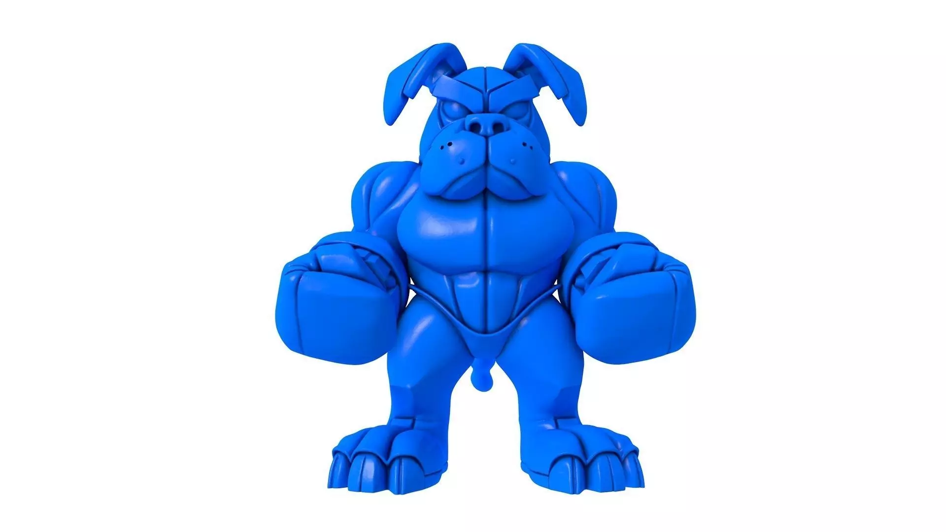 Buldog - Cockapoo Dog - dog - dog stl - toy dog 3D print model_0