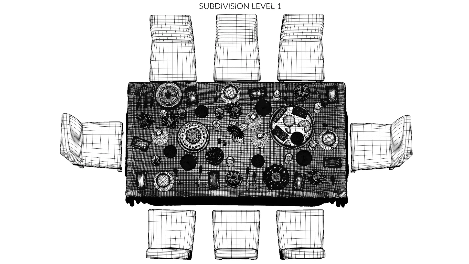 -Party Table- 3D model_15