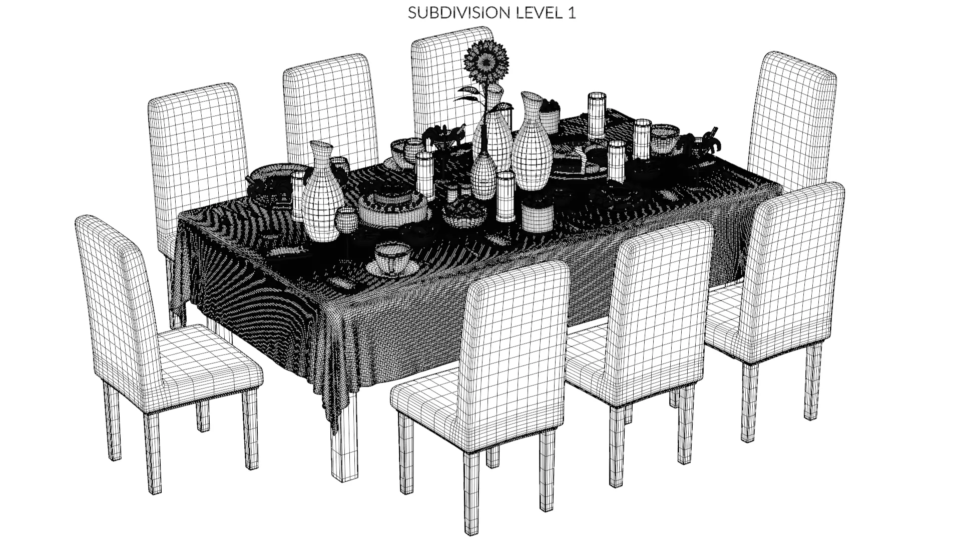-Party Table- 3D model_13