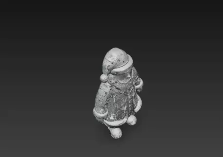 3D Santa Claus Christmas Elements Model 3D print model_12
