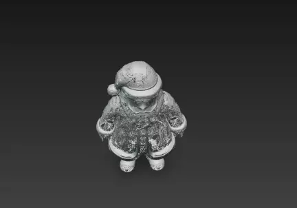 3D Santa Claus Christmas Elements Model 3D print model_11