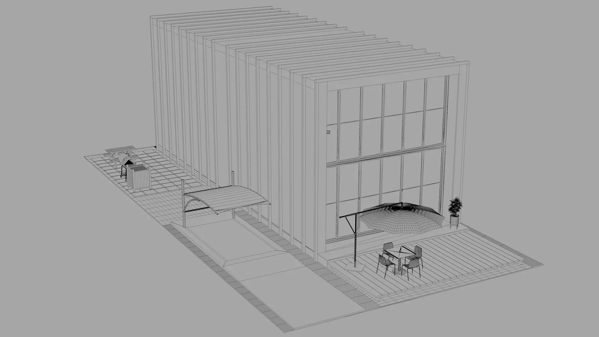 Duplex Home 3D model_18