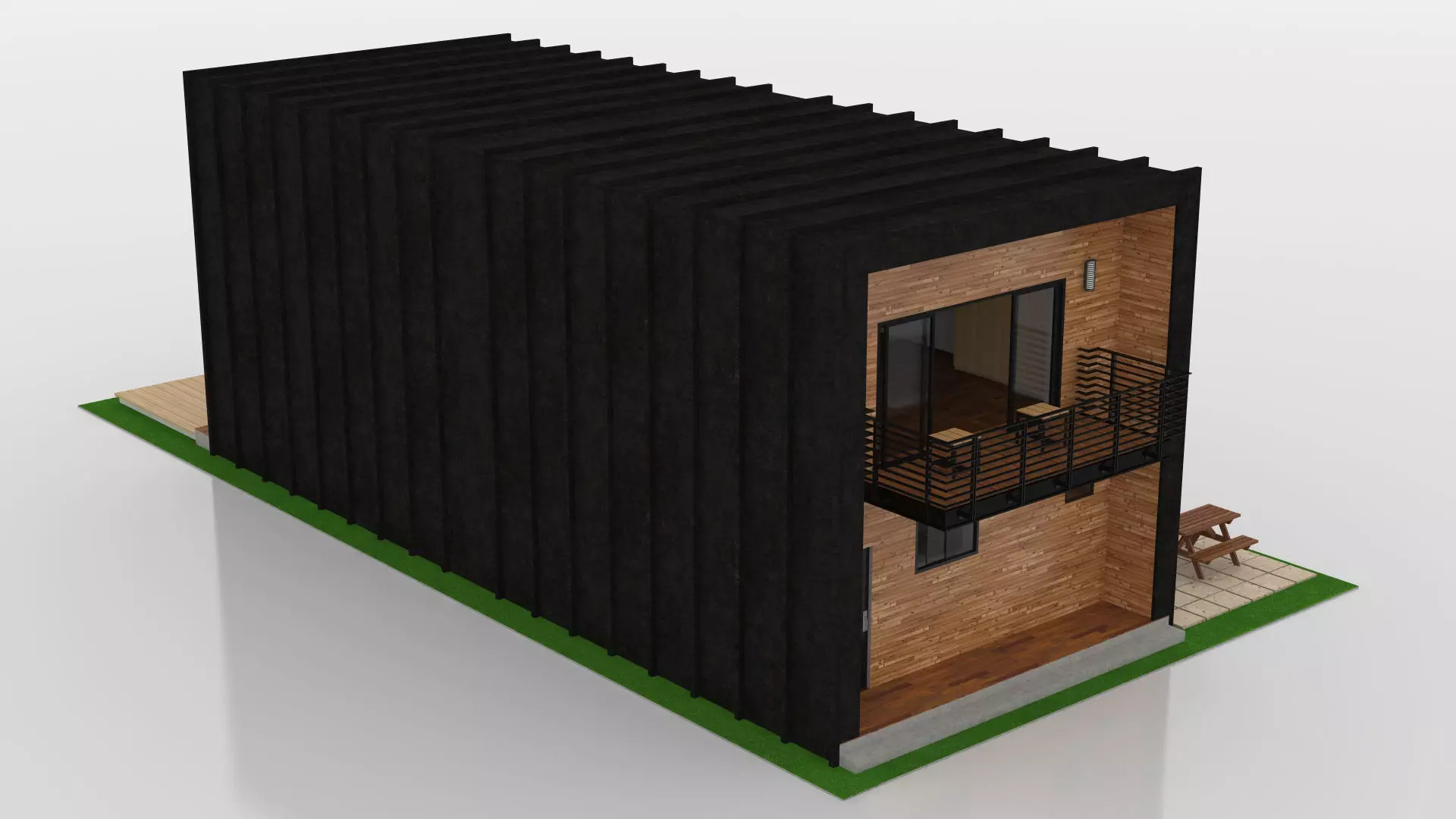 Duplex Home 3D model_13