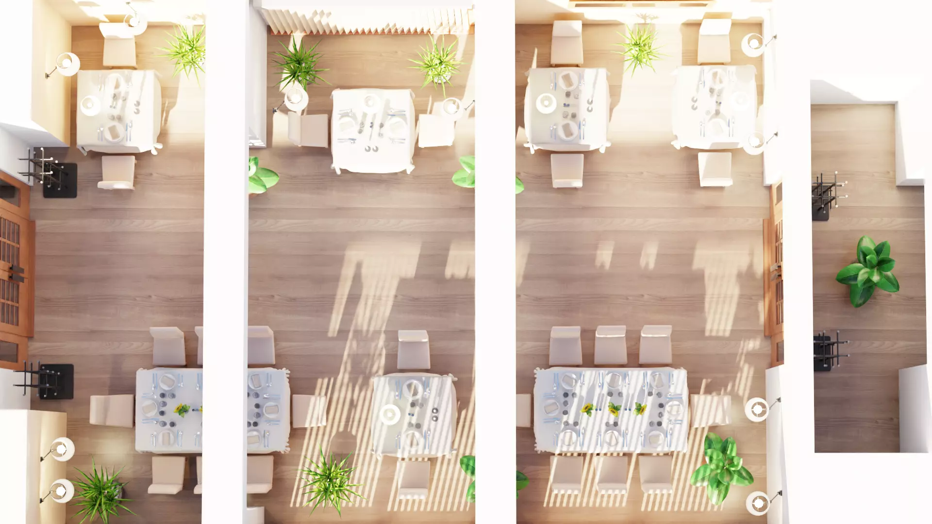 -Restaurant Interior V1- 3D model_14