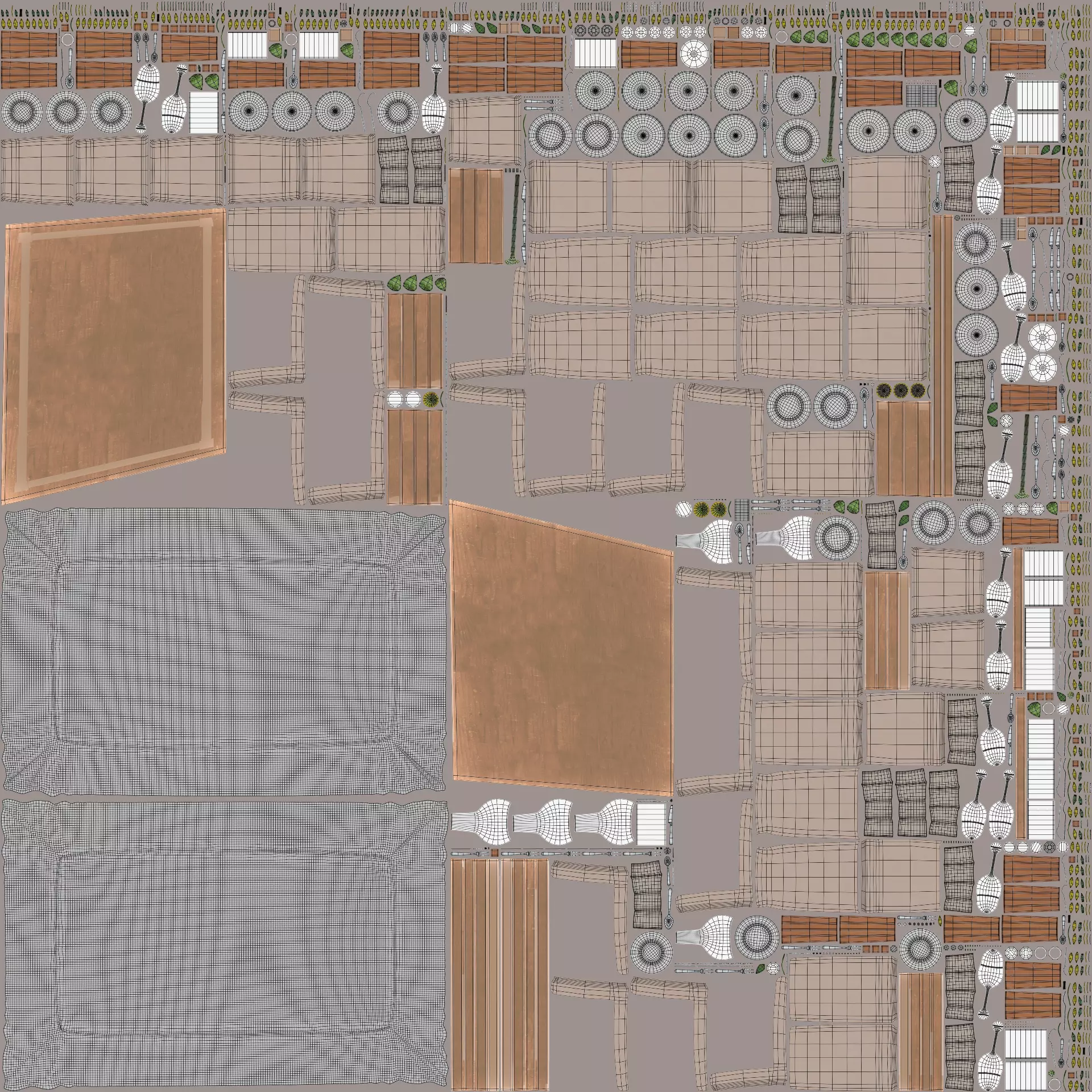 -Restaurant Interior V1- 3D model_19