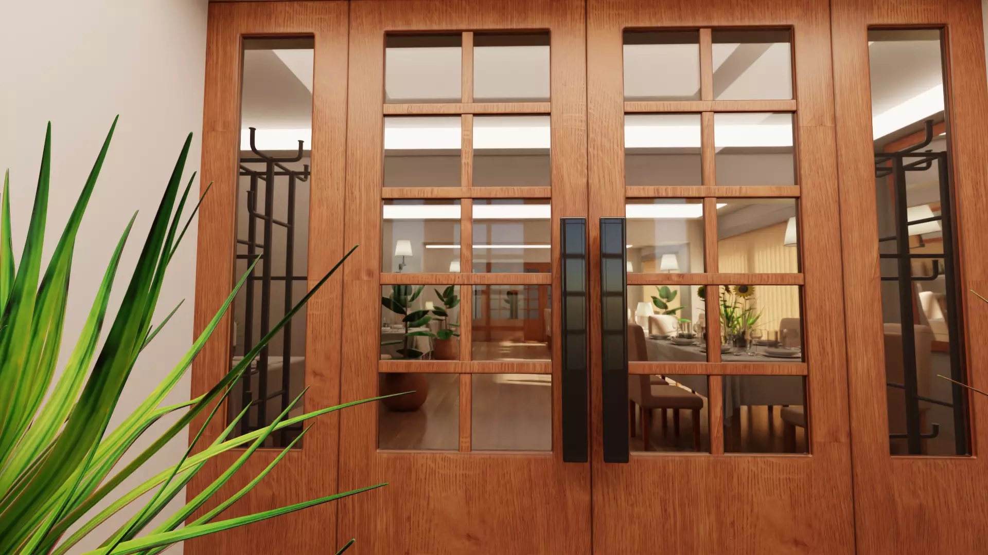 -Restaurant Interior V1- 3D model_12