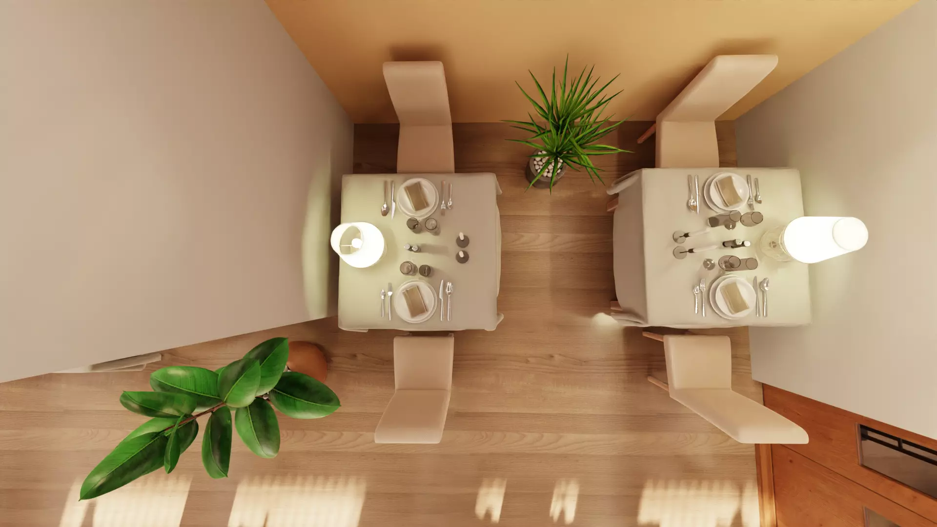 -Restaurant Interior V1- 3D model_16