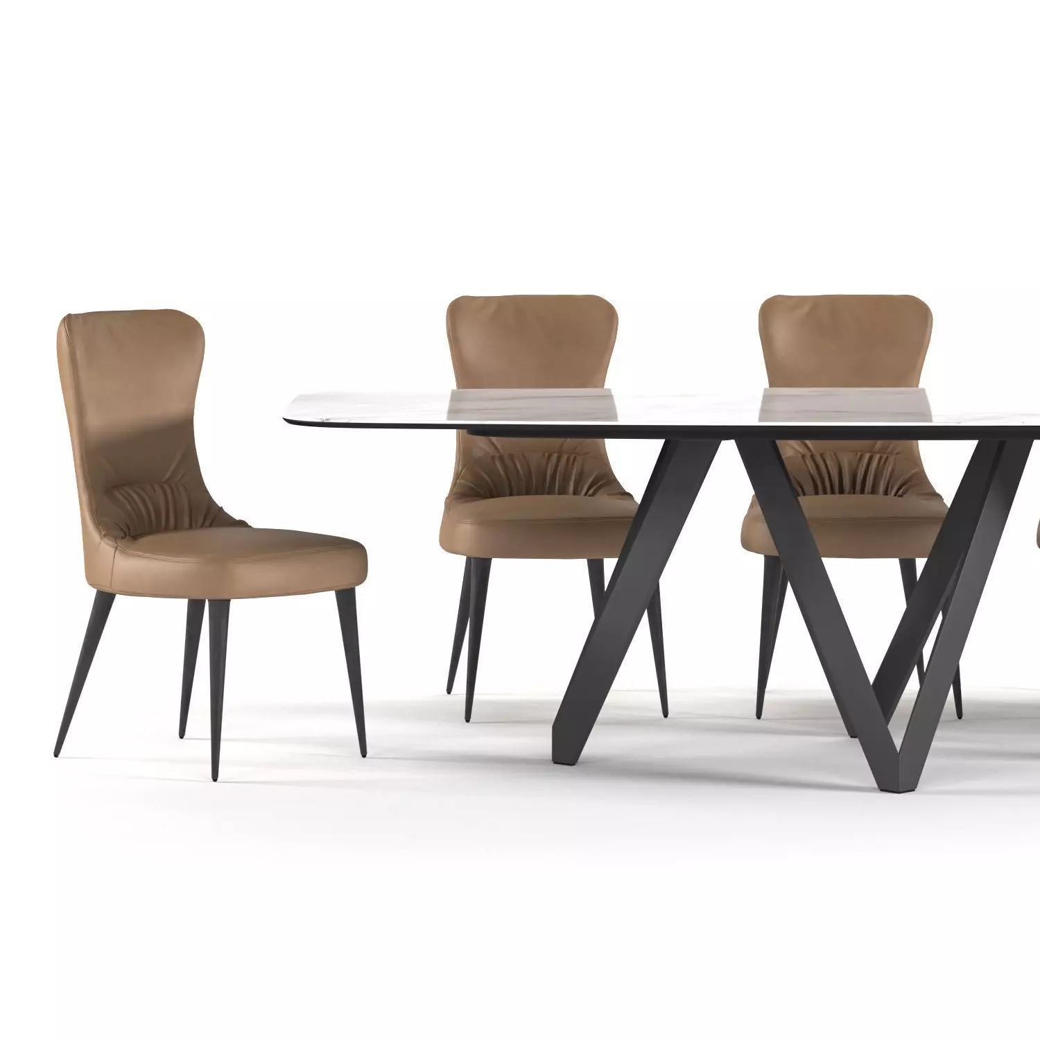 Calligaris Cartesio 3D model_2
