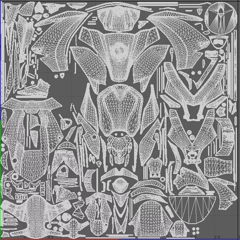 Realistic Sport Motorcycle Racing 3D model_19