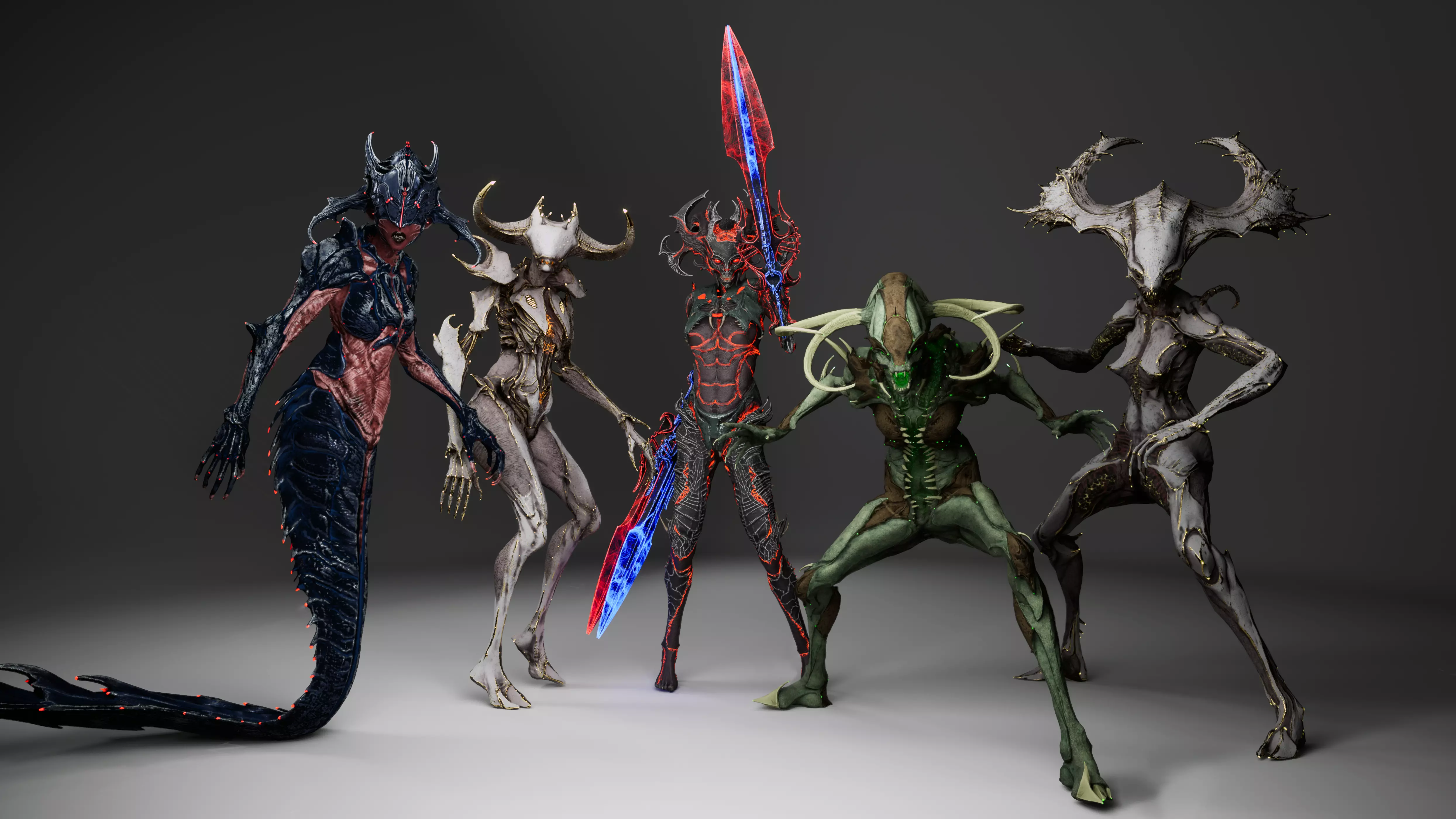 Alien Legendary Pack 3D Model Collection_14