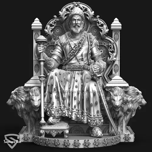 Chhatrapati Shivaji Maharaj 3dPrint