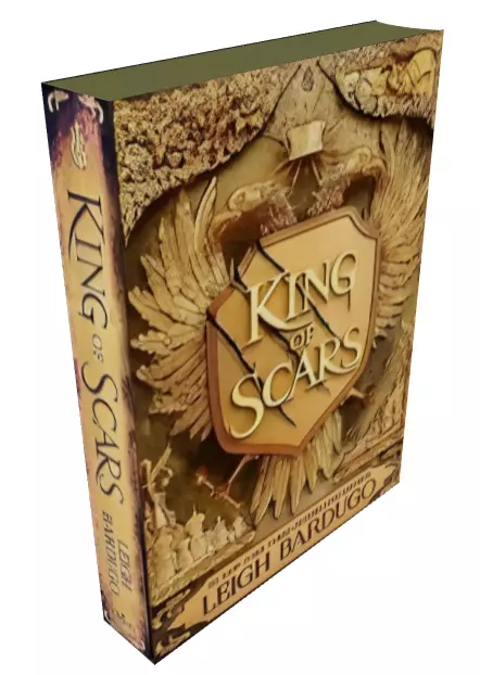 King of Scars 3D Book Model Free 3D model_0