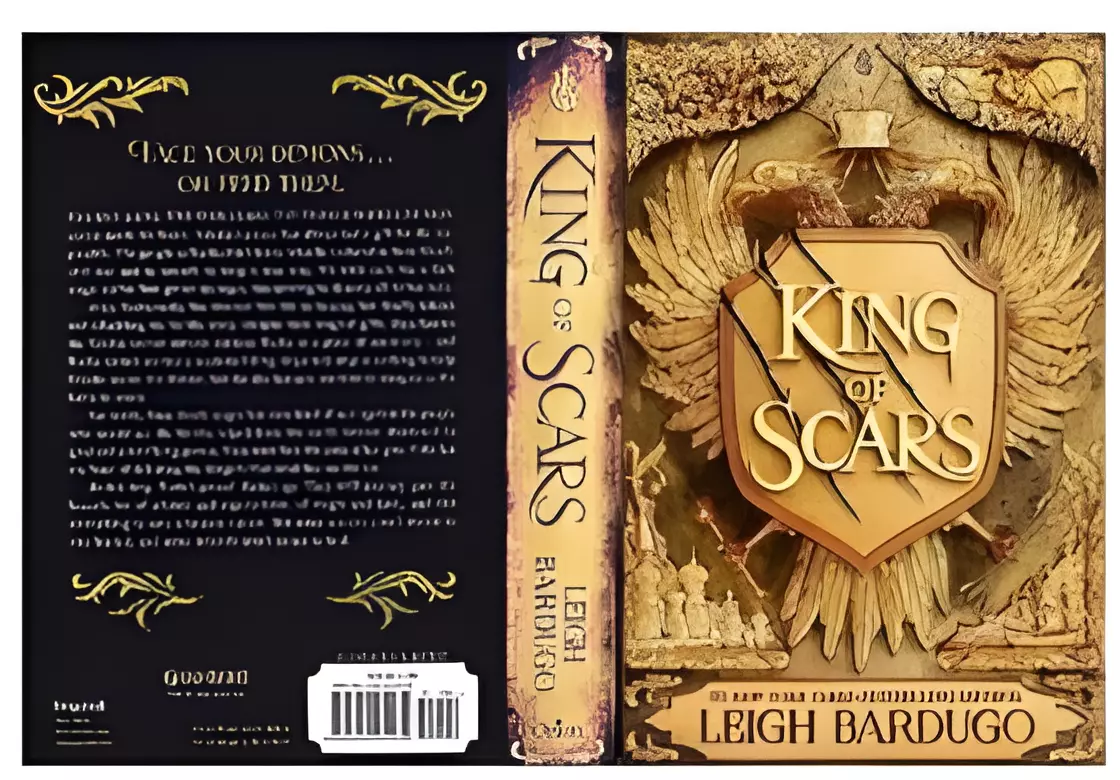 King of Scars 3D Book Model Free 3D model_3