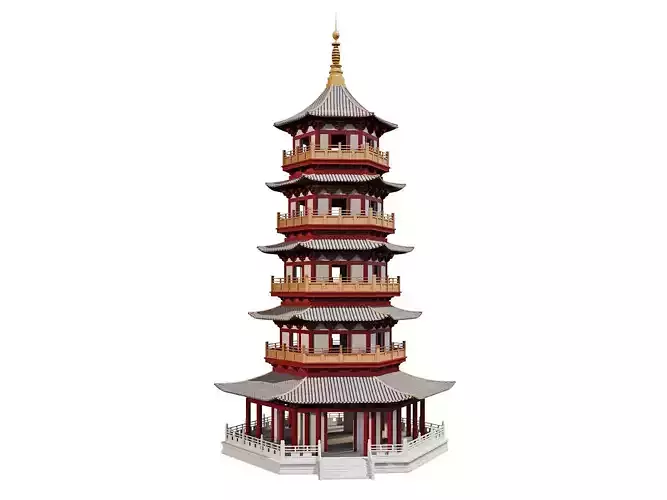 Chinese Pagoda Tower