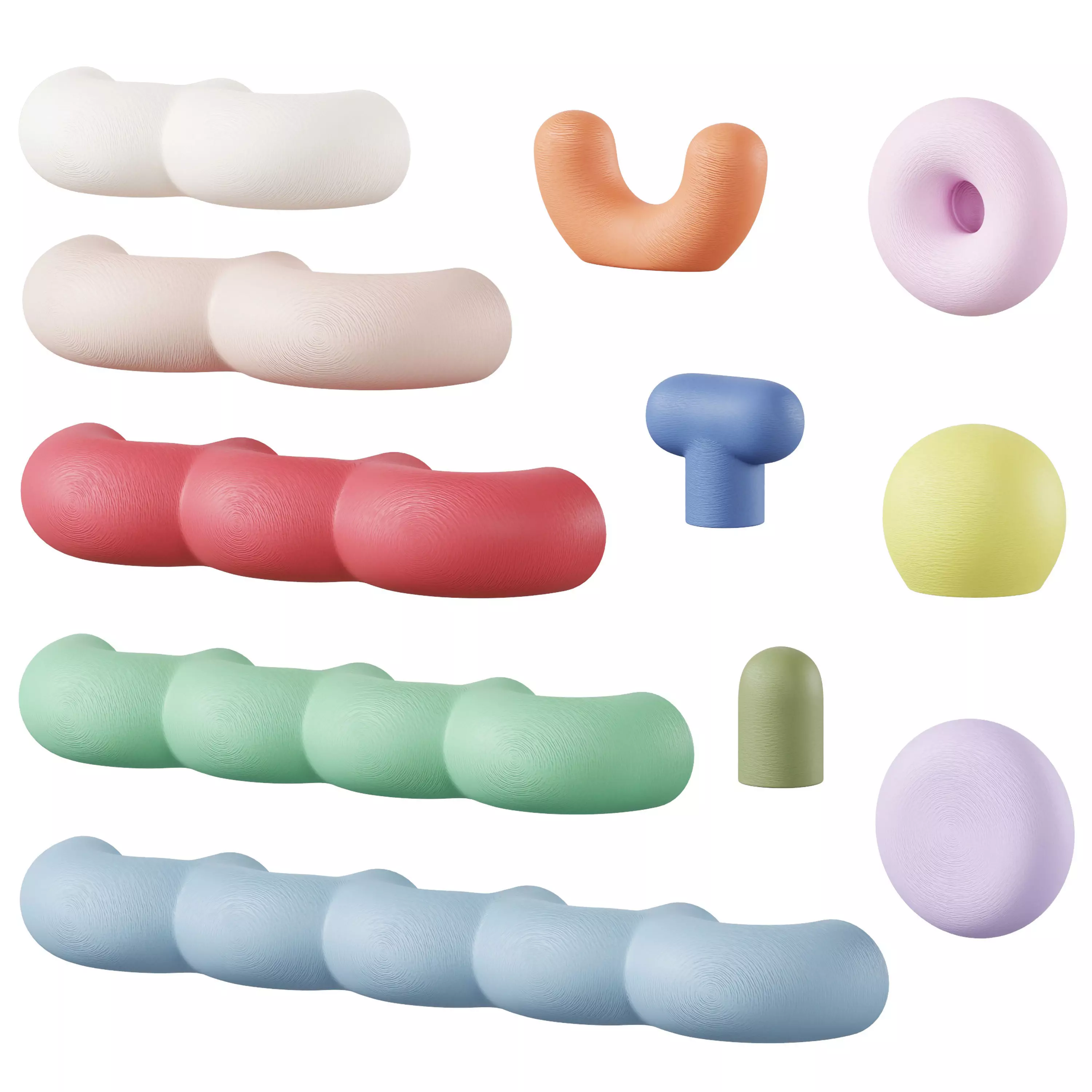 3D-printed furniture handles by Etsy 3D model_0