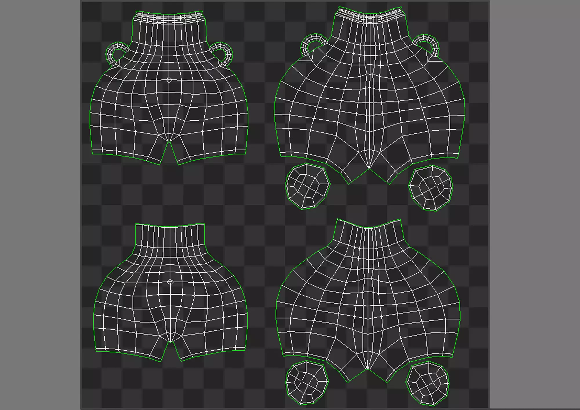 Female Body Vase 3D model 3D model_28