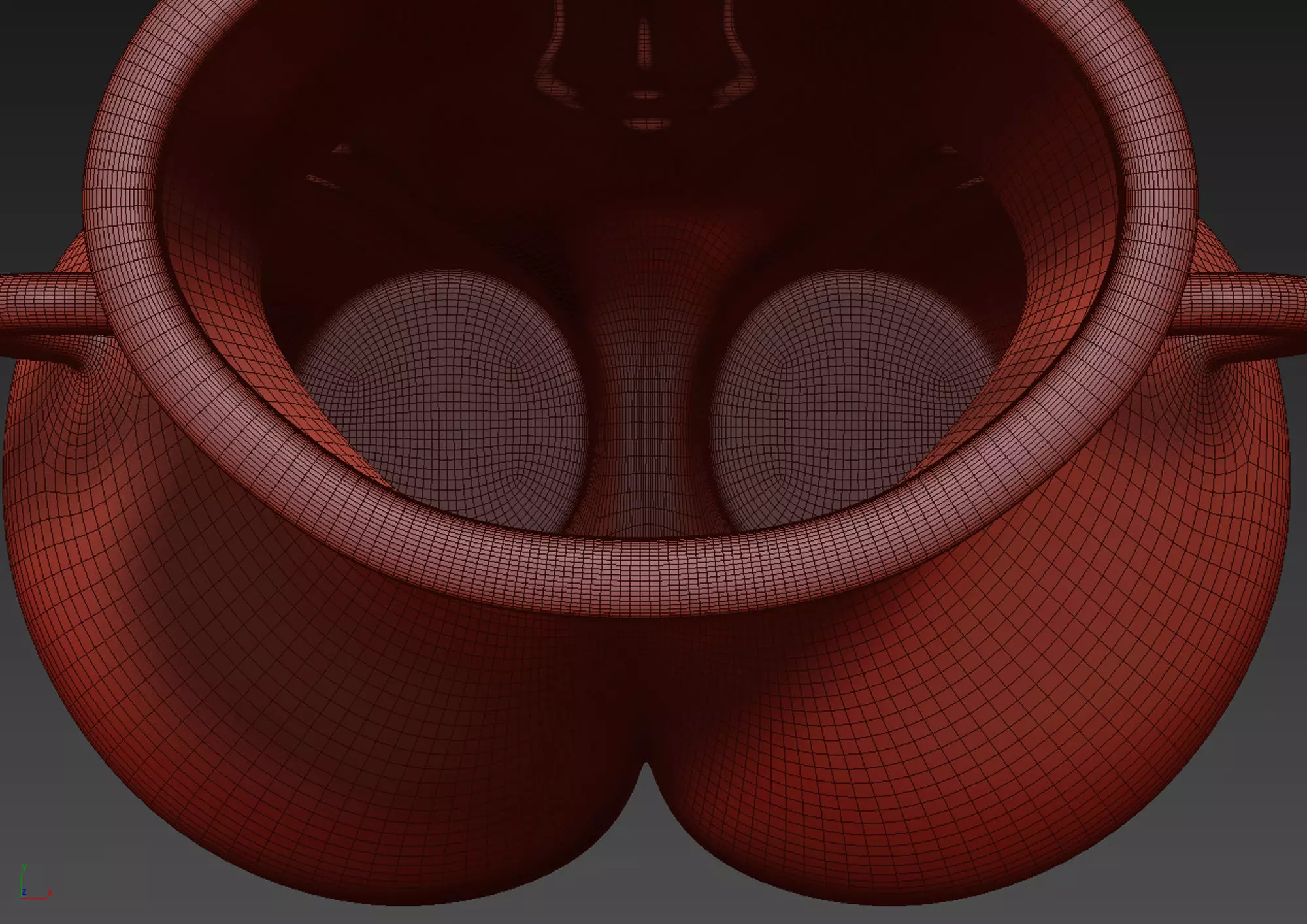 Female Body Vase 3D model 3D model_15