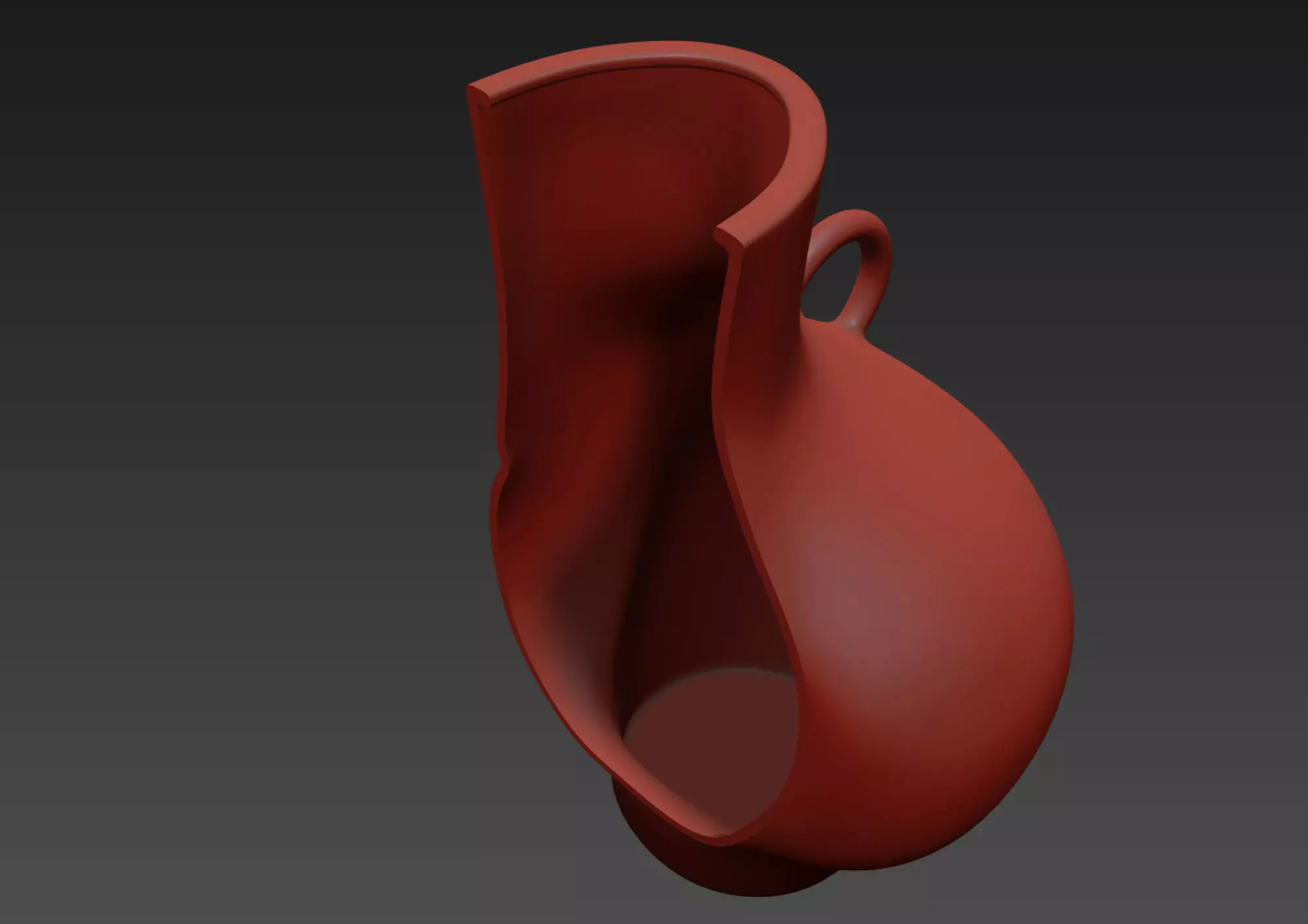 Female Body Vase 3D model 3D model_22