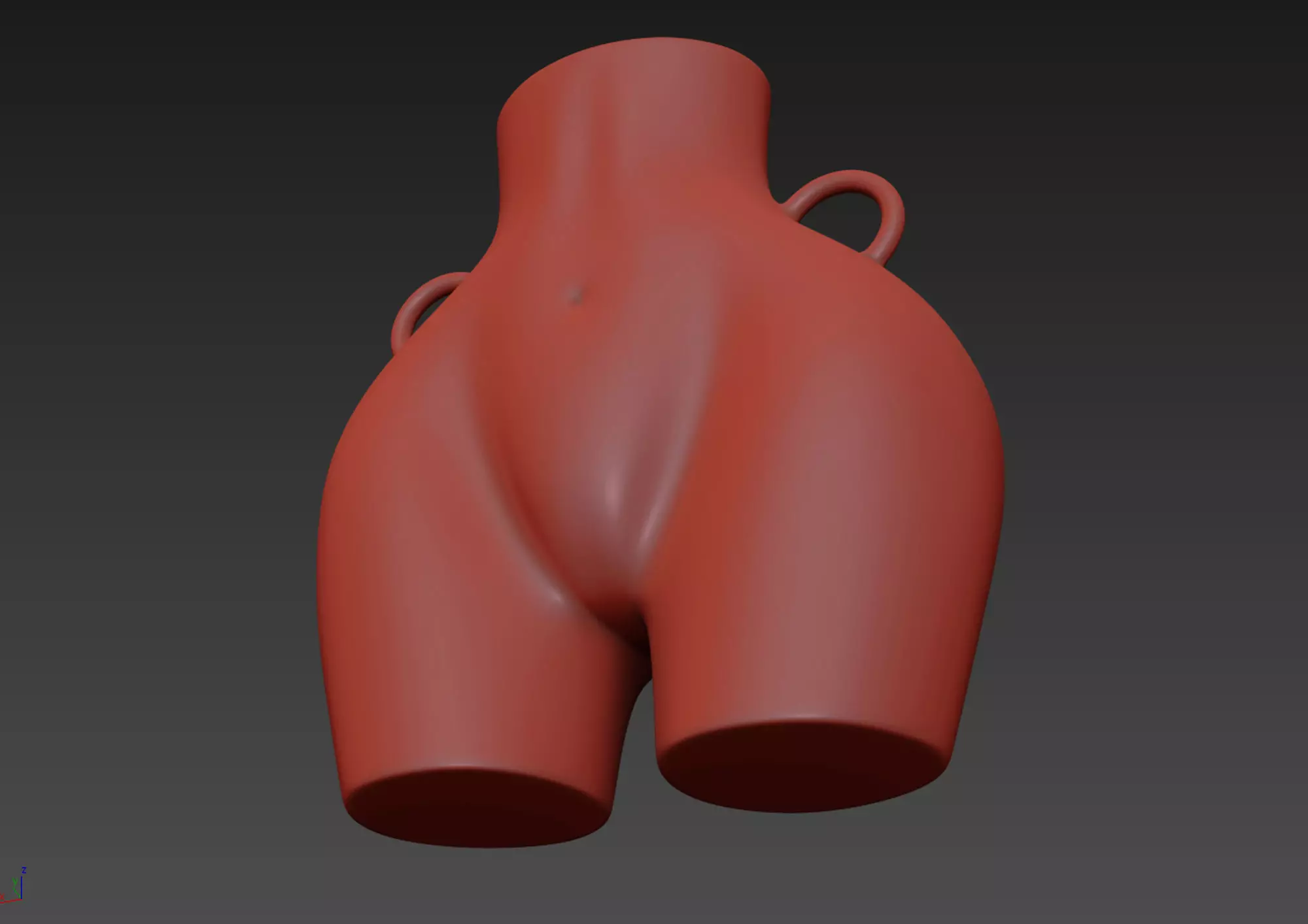 Female Body Vase 3D model 3D model_20