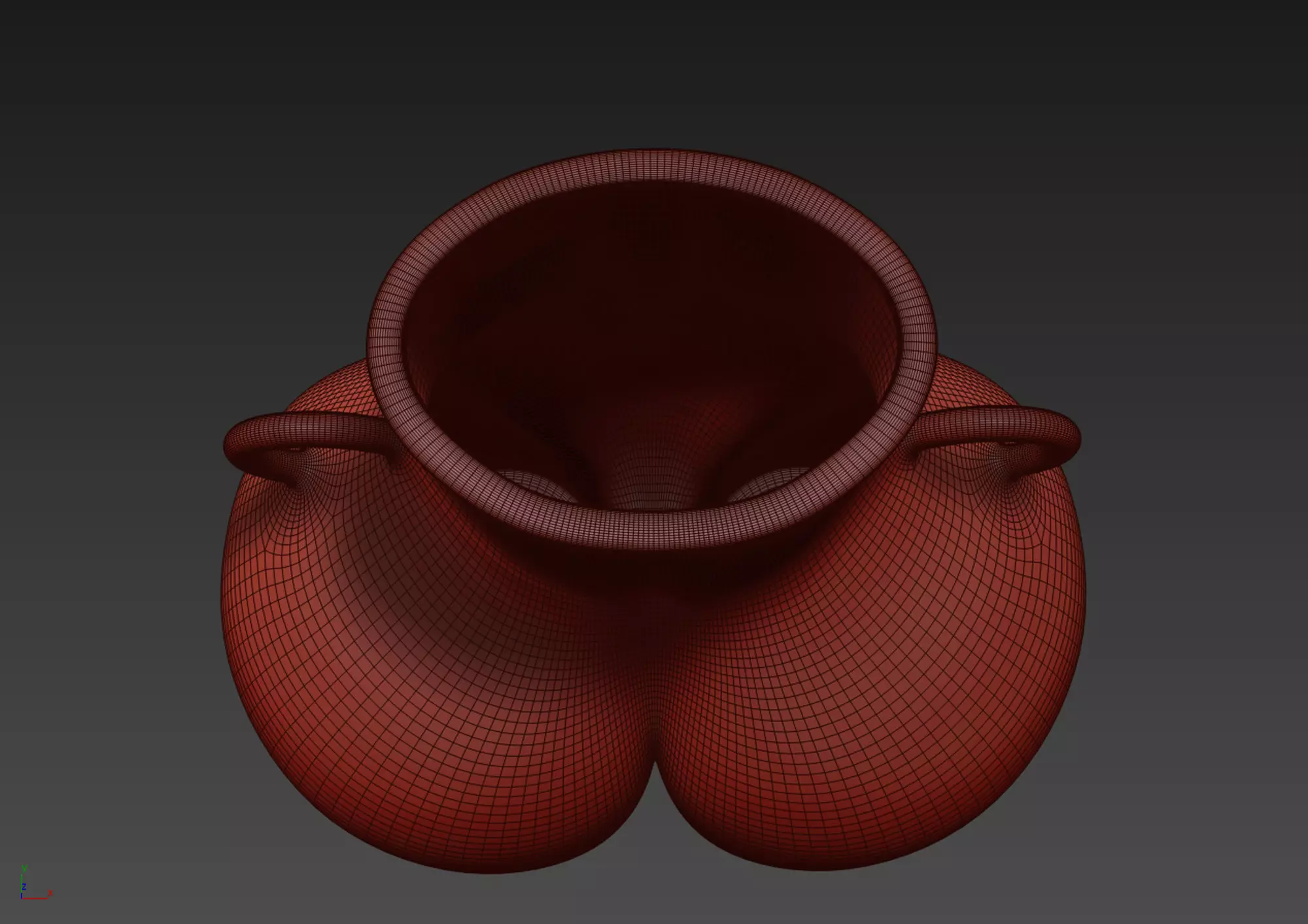Female Body Vase 3D model 3D model_14