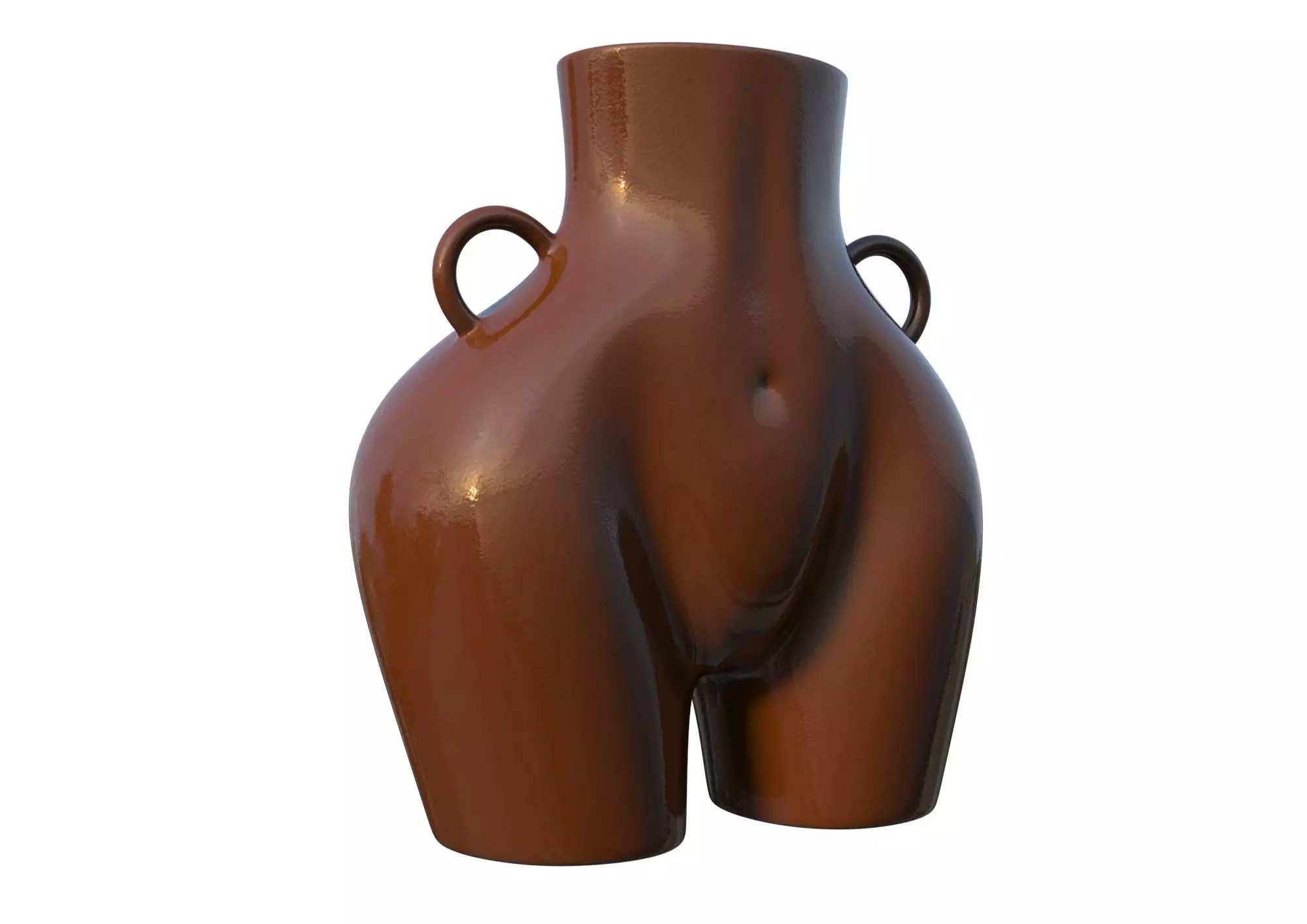 Female Body Vase 3D model 3D model_6