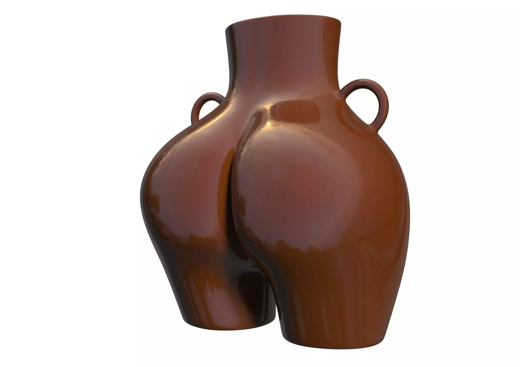Female Body Vase 3D model 3D model_9