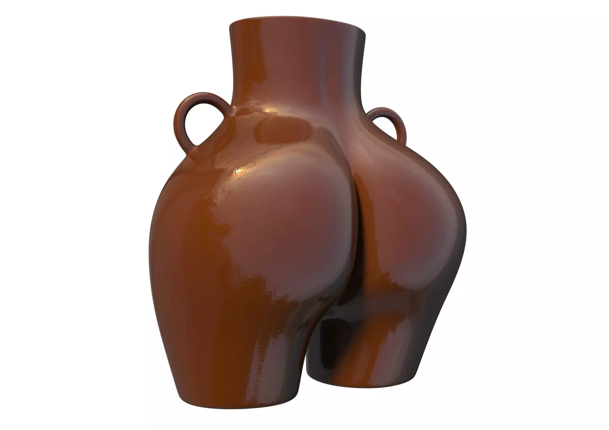 Female Body Vase 3D model 3D model_5