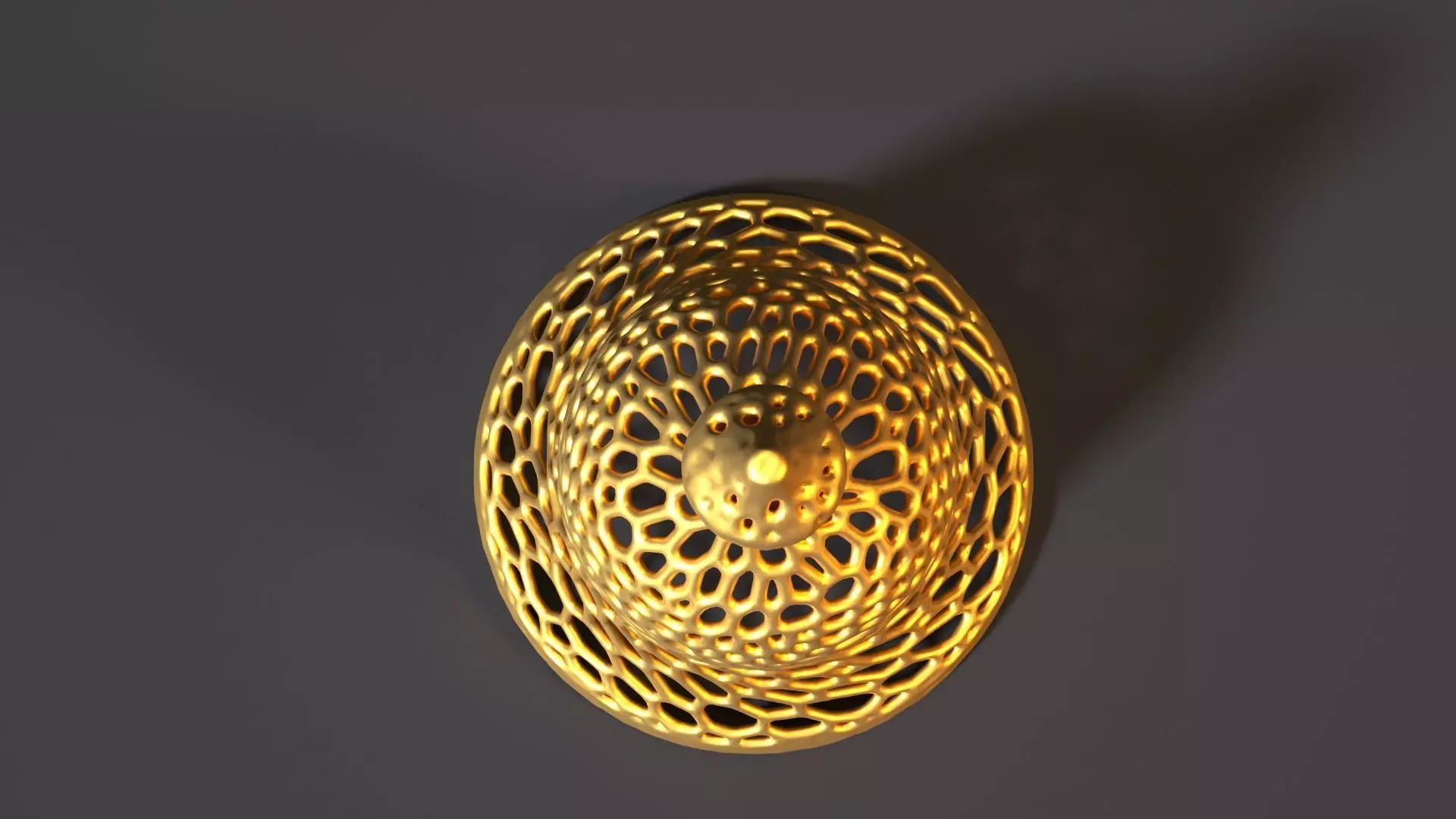 Bell Voronoi 3D print model_8