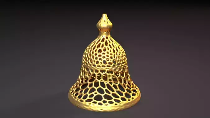 Bell Voronoi 3D print model