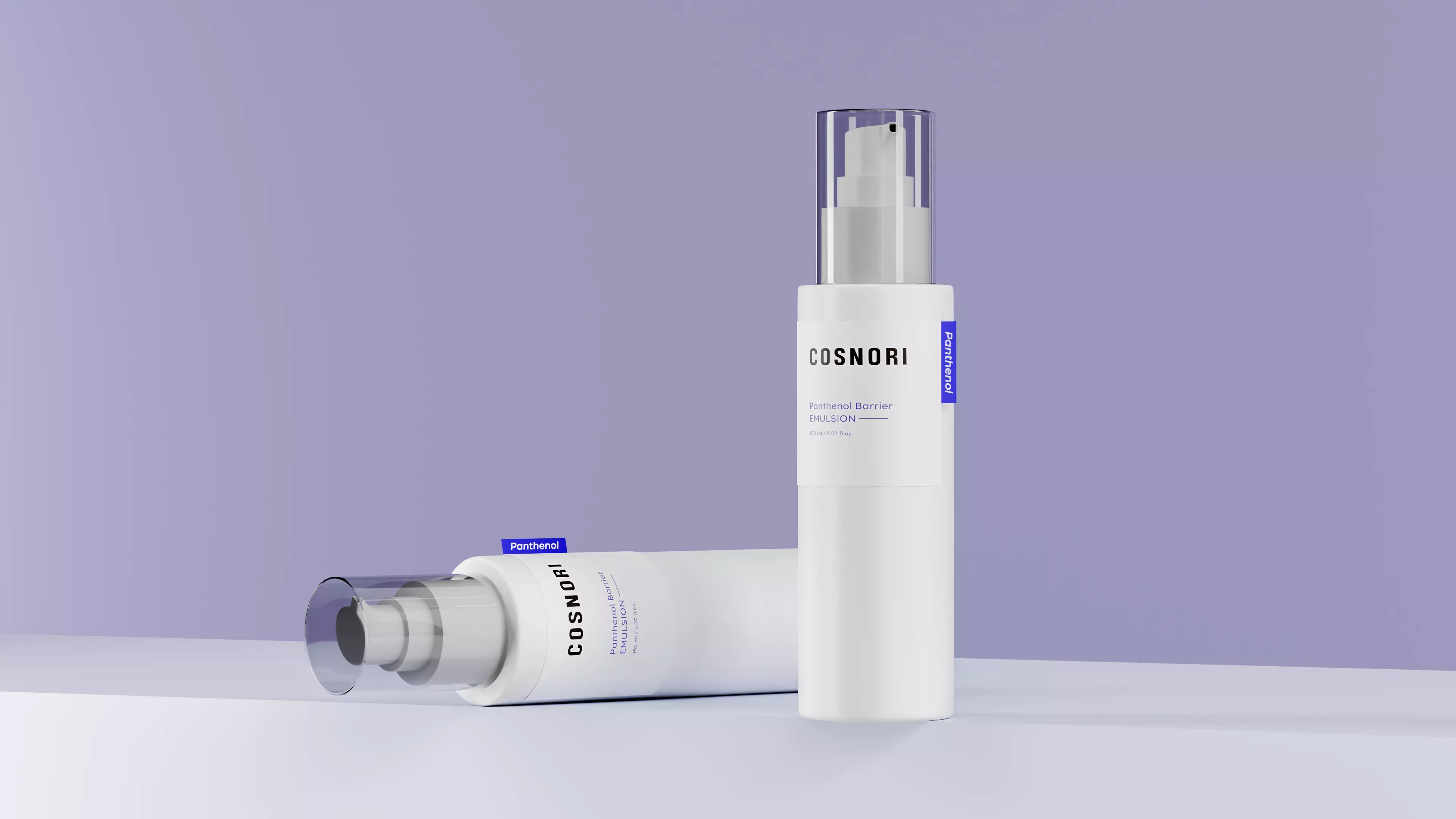 Cosnori Plastic Cosmetic Bottle 3D model