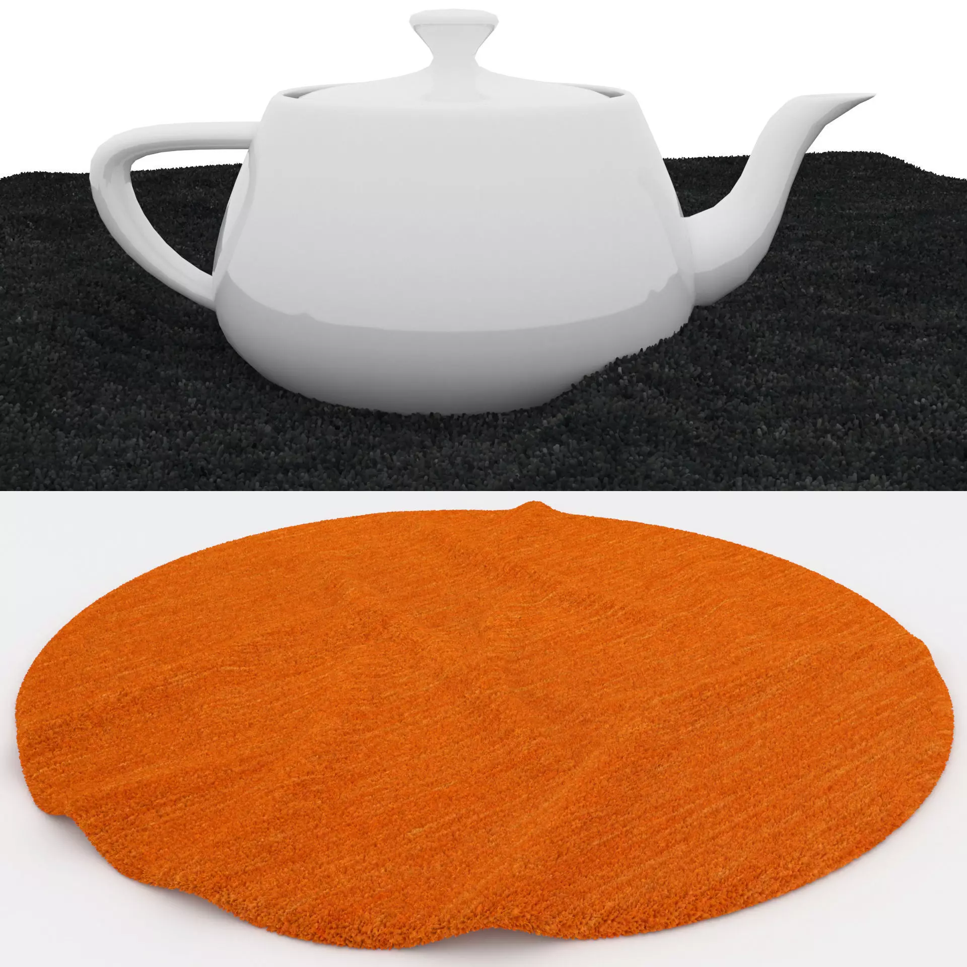 Rugs No 1053 Low-poly 3D model_1