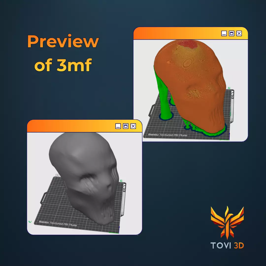 Dark Spirit Mask Free 3D print model_1