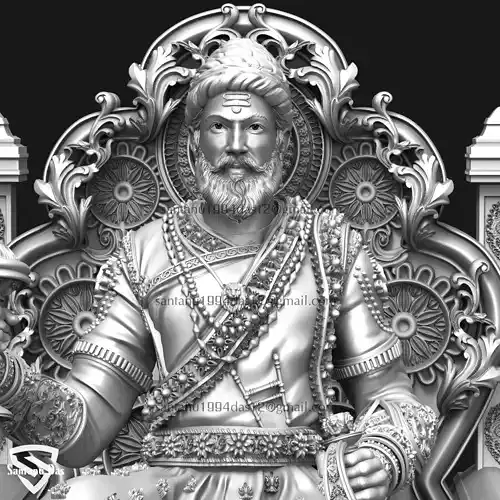 Chhatrapati Shivaji Maharaj 3dPrint
